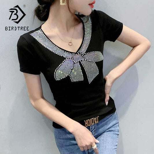 Women corian top black