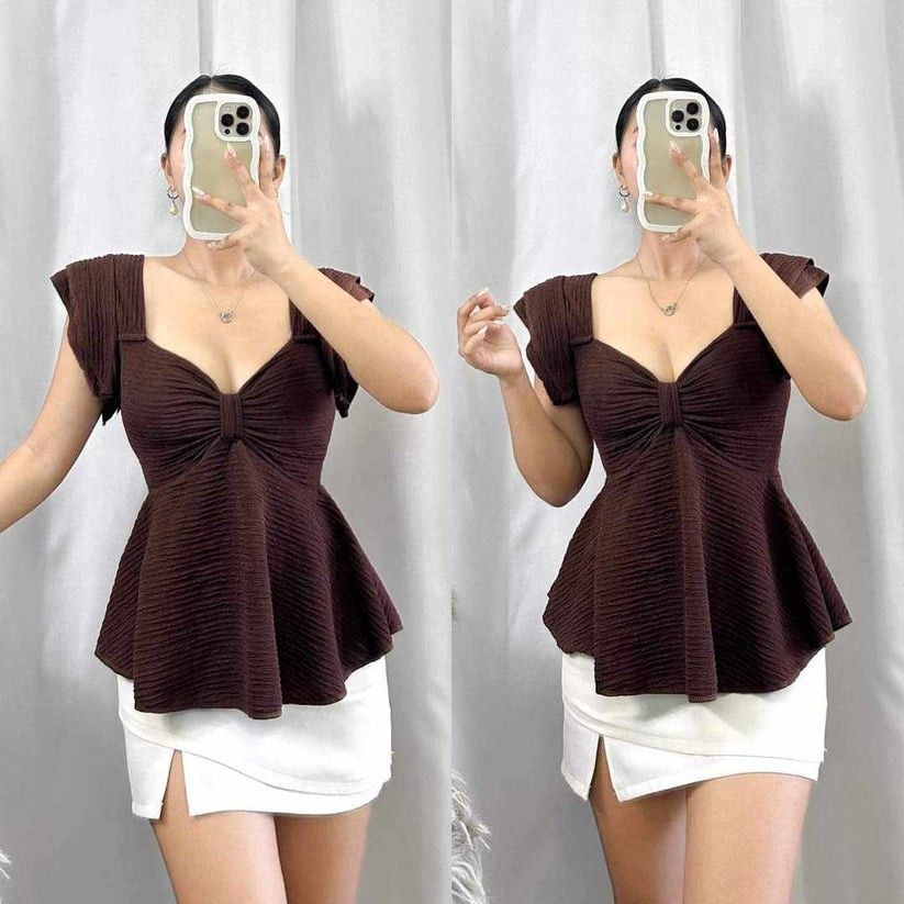 Women fashionable top coke